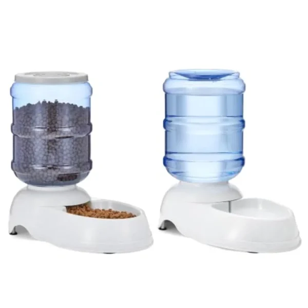 Automatic Pet Water and Food Set for Cats and Dogs