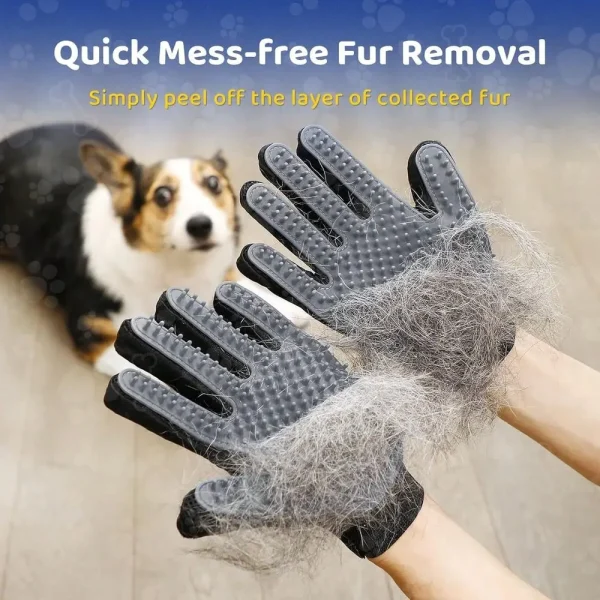 loose Pet Hair Remover Gloves