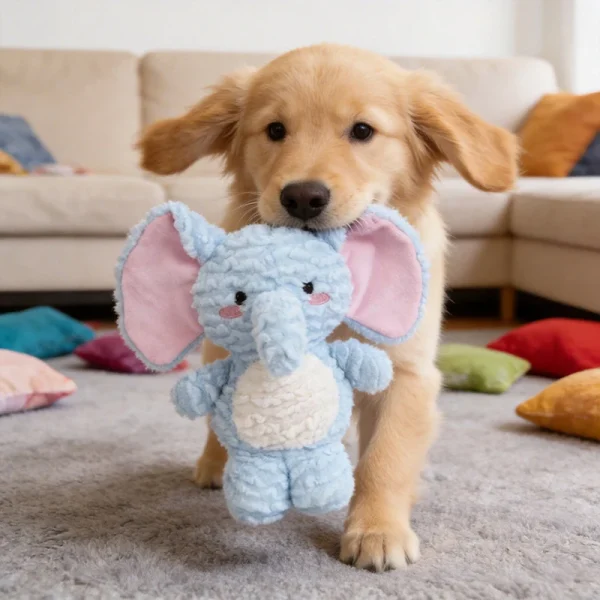 Bite Resistant Plush Dog Toy